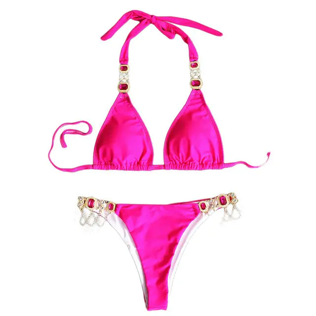 Conjunto de Bikini Casual para Mujeres