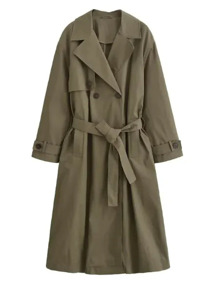 Premium Women's Long Coat for Timeless Elegance