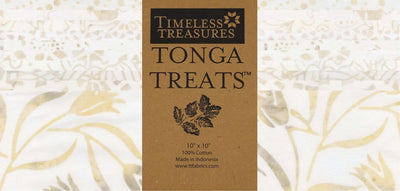 Tonga Linen 10" x 10" Squares - Premium Fabric