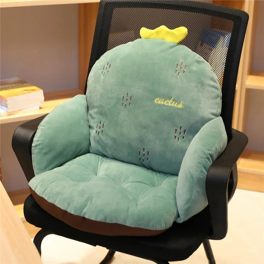 Coussin de Chaise Monobloc pour le Confort au Bureau et à Domicile