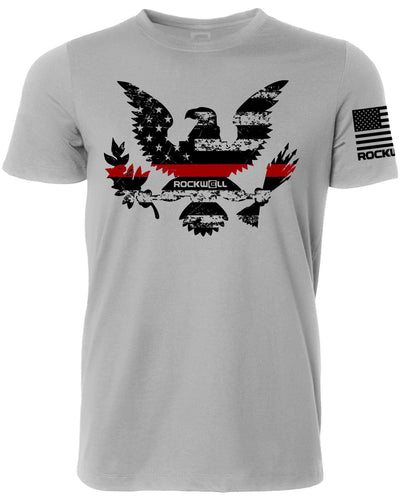 Heroic Firefighter Eagle Graphic Tee - Korvel