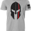 Heroic Firefighter Spartan Tee - Unleash Your Inner Warrior - Korvel