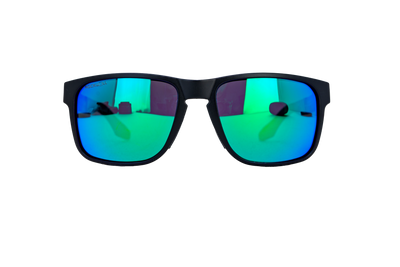 Lunettes de soleil flottantes Triton - Noir/Vert