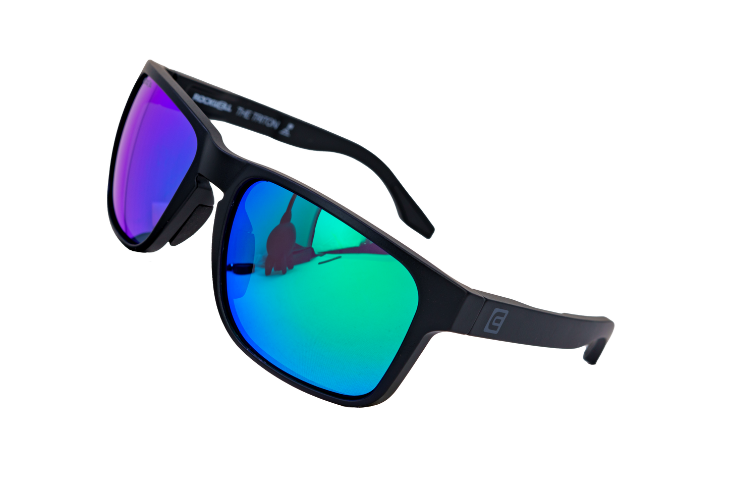Lunettes de soleil flottantes Triton - Noir/Vert