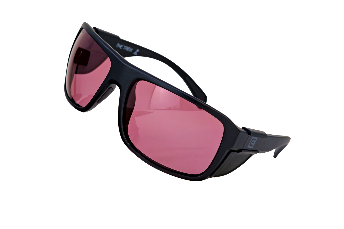 Trevi Floatable Sunglasses in Black and Rose Pink - Korvel