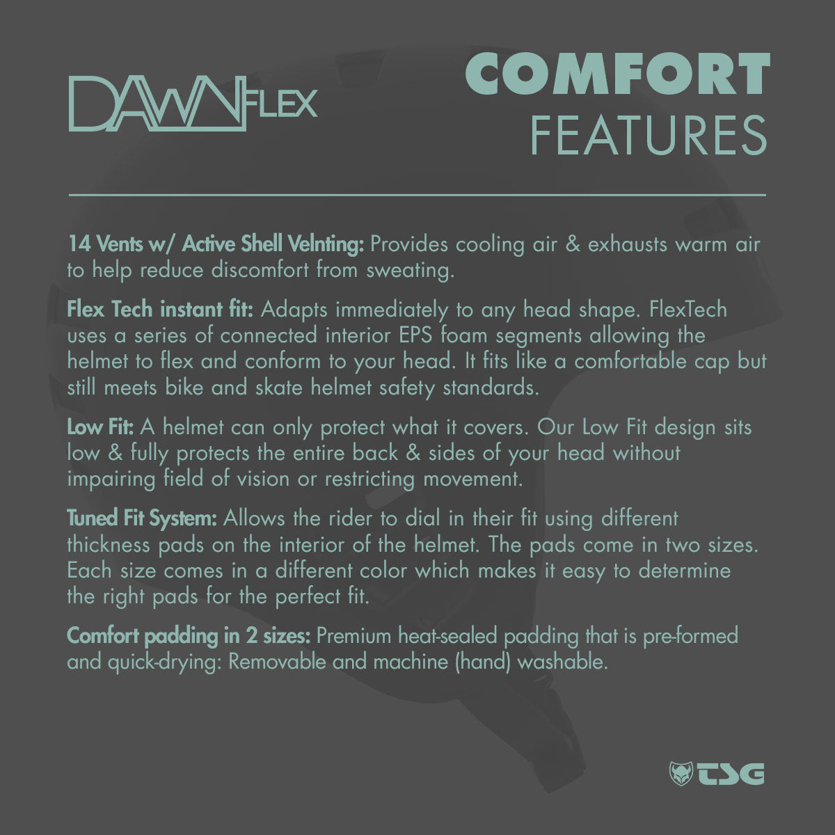 TSG Dawn Flex Helmet - Premium Cycling Protection