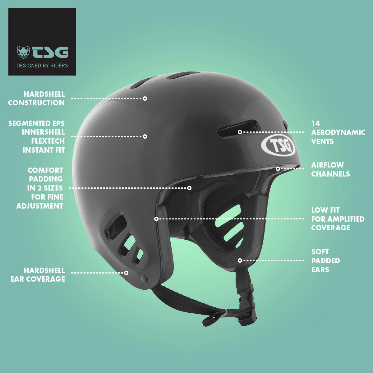 TSG Dawn Flex Helmet - Premium Cycling Protection