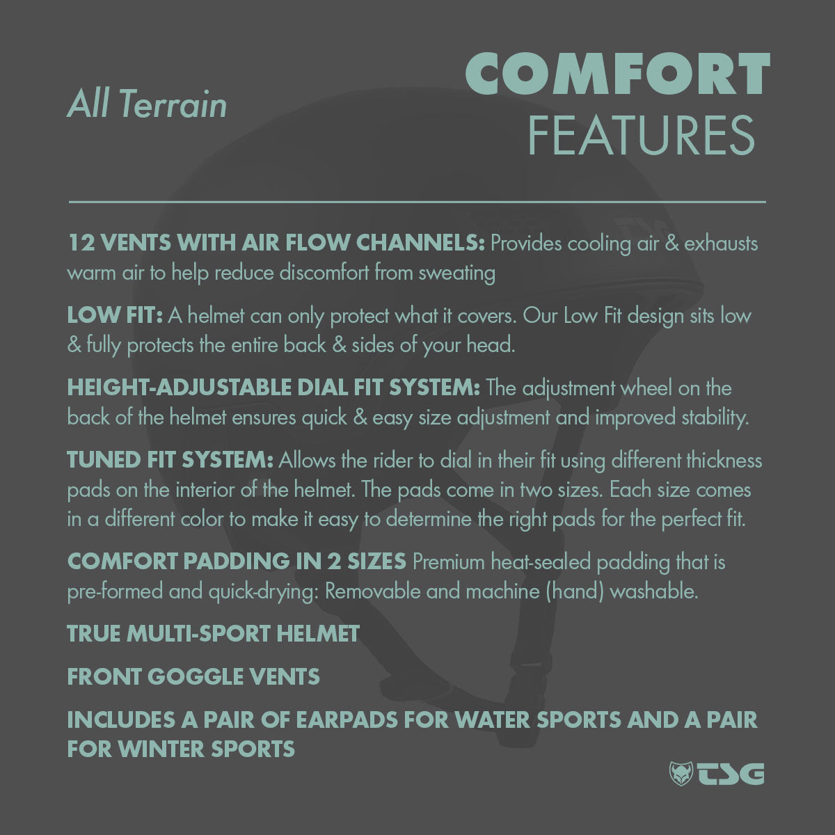 Casque TSG All Terrain - Protection polyvalente pour chaque aventure
