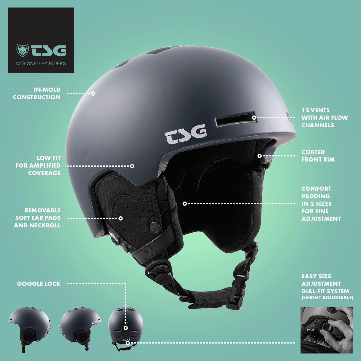 Casco de Esquí/Snowboard TSG Vertice