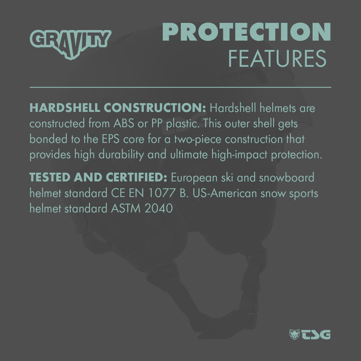 TSG Gravity Ski/Snowboard Helmet