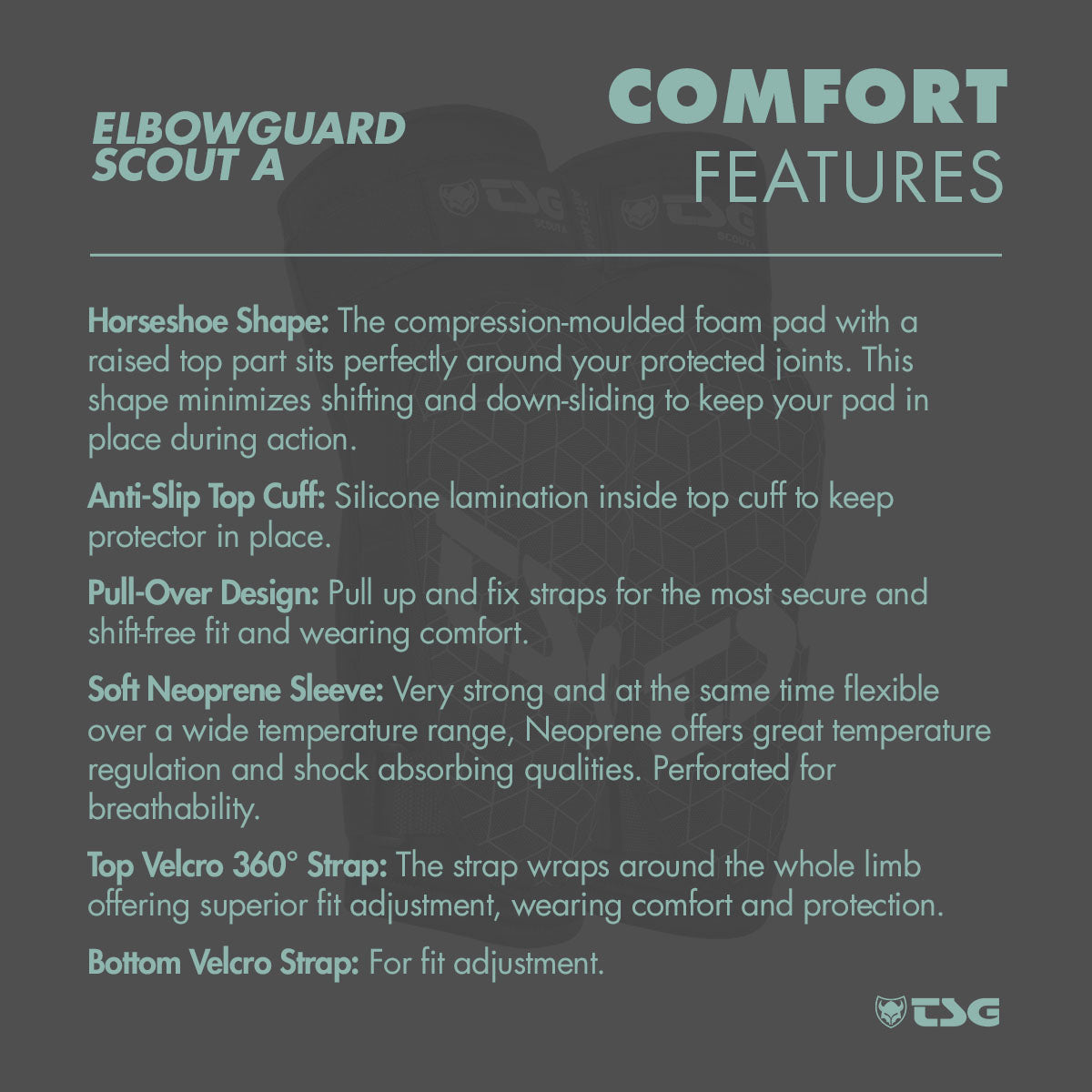TSG Elbowguard Scout A - Premium Protection for Cyclists