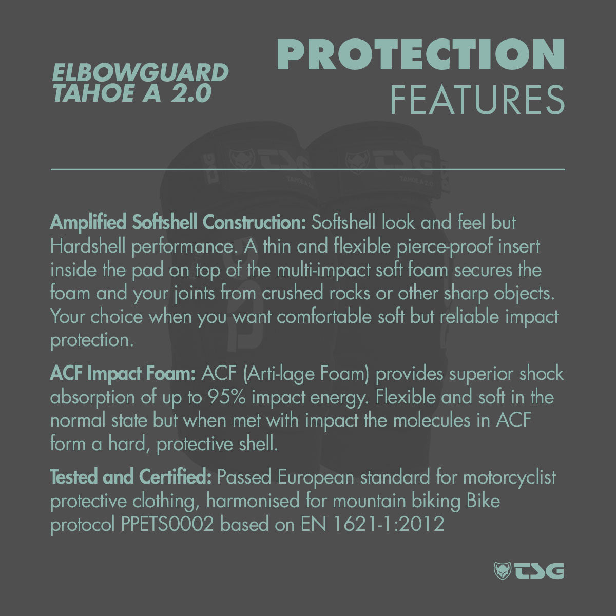TSG Elbowguard Tahoe A 2.0 - Premium Protection for Cyclists