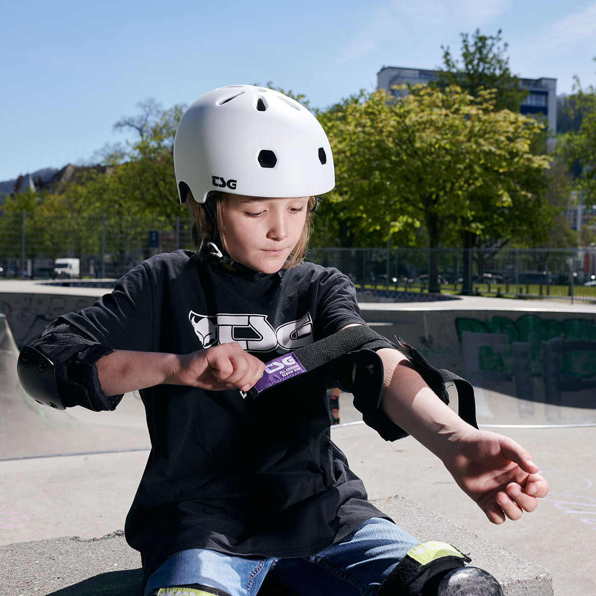 TSG All Ground Elbow Pads for Skateboarding