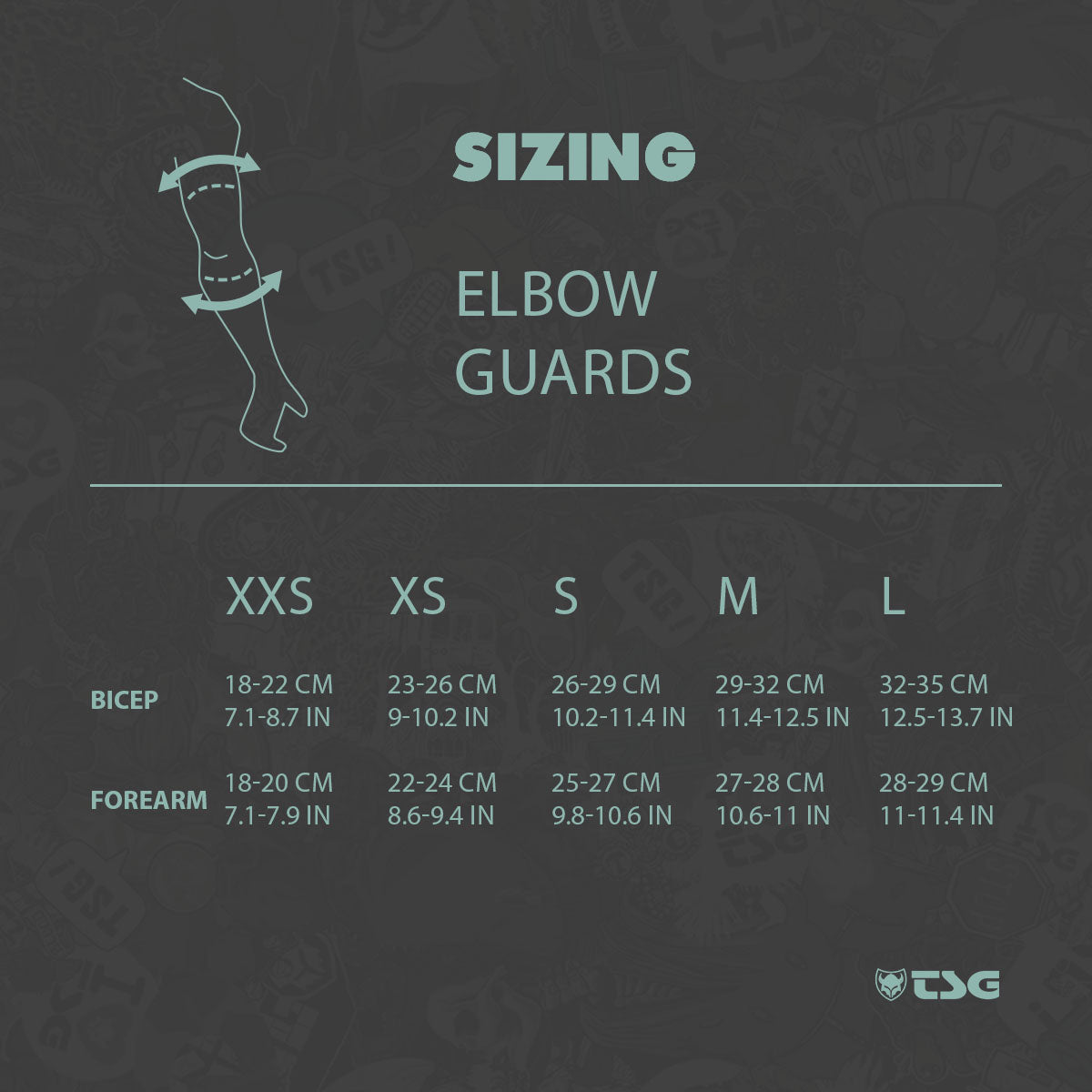 TSG All Ground Elbow Pads for Skateboarding