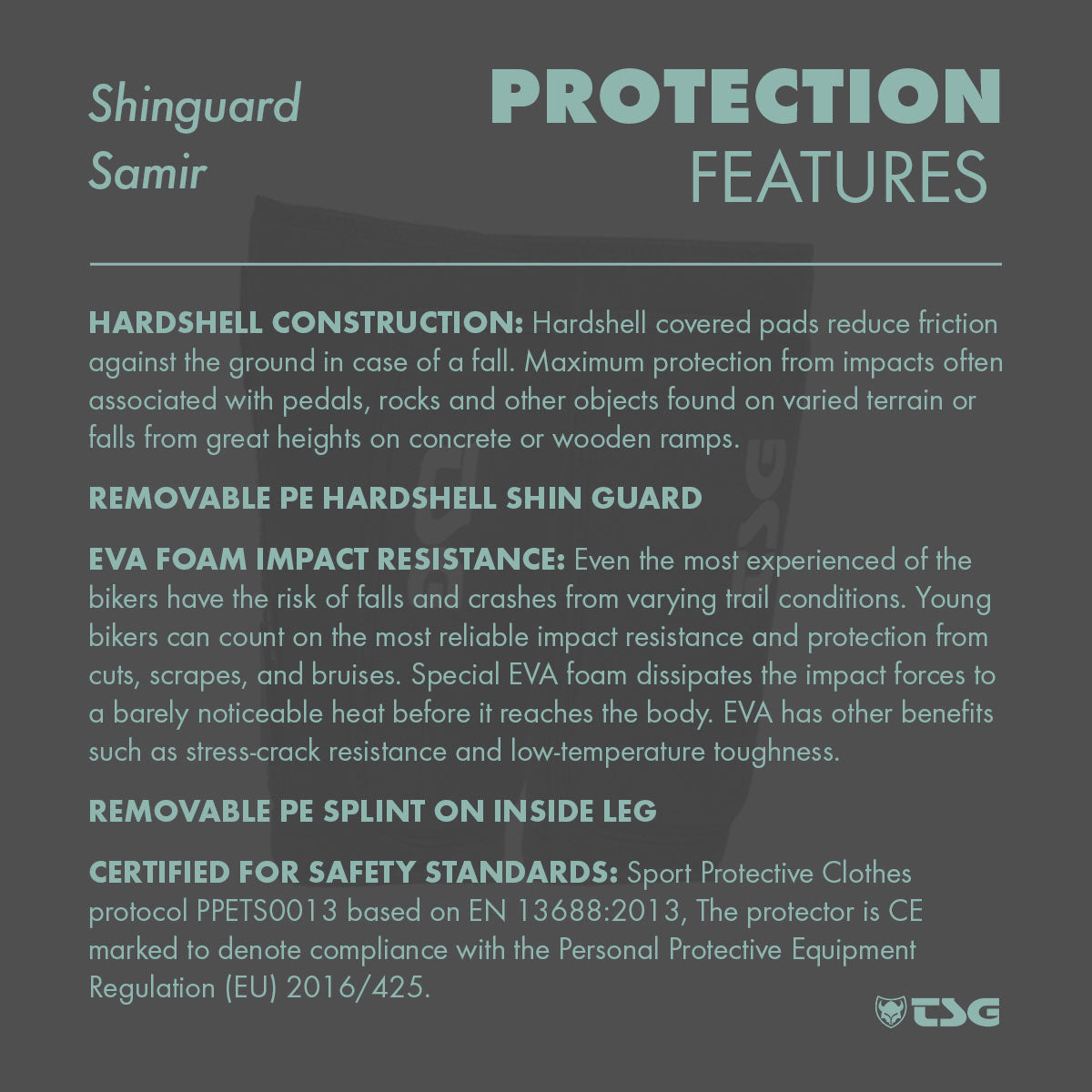 TSG Shinguard Samir - Premium Protective Gear for Cyclists