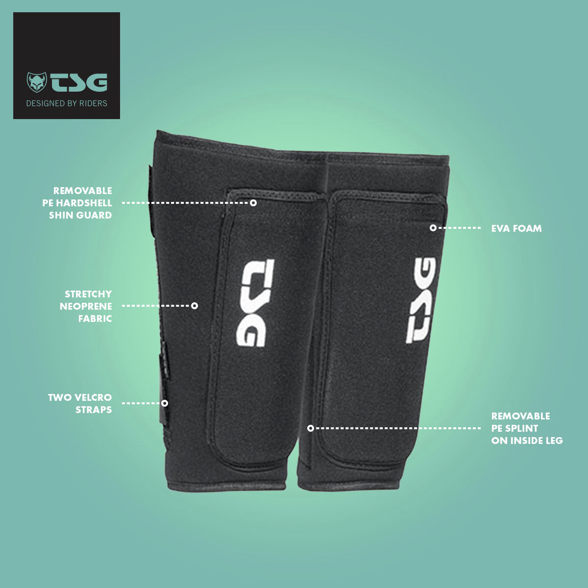 TSG Shinguard Samir - Premium Protective Gear for Cyclists