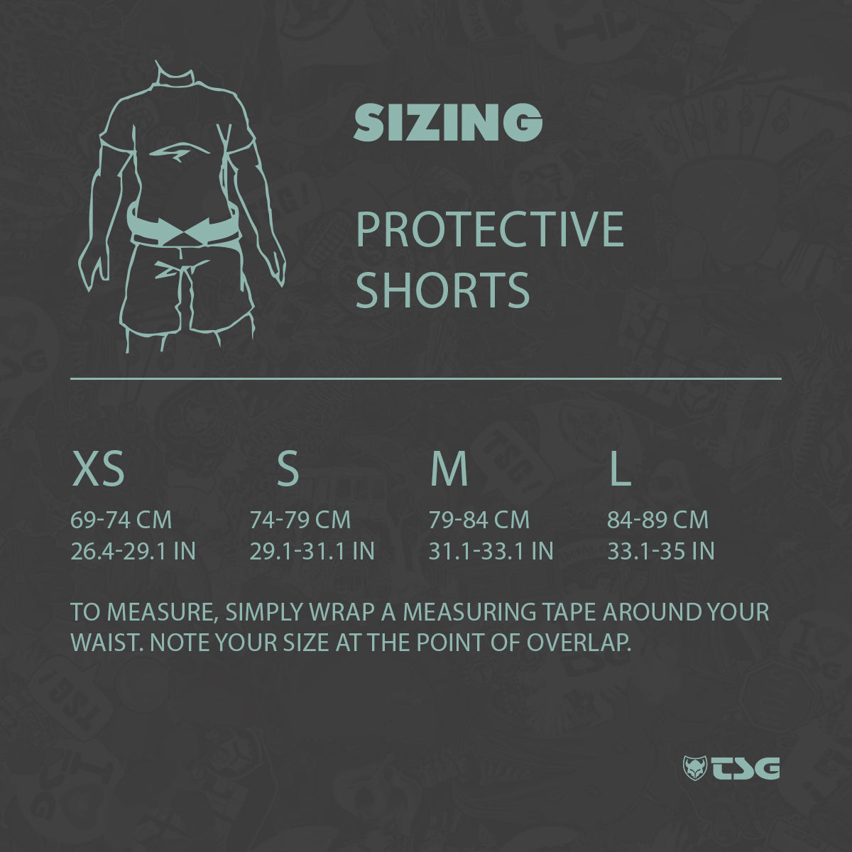 TSG Women's Protective Shorts - Crash Pant Carna - Black