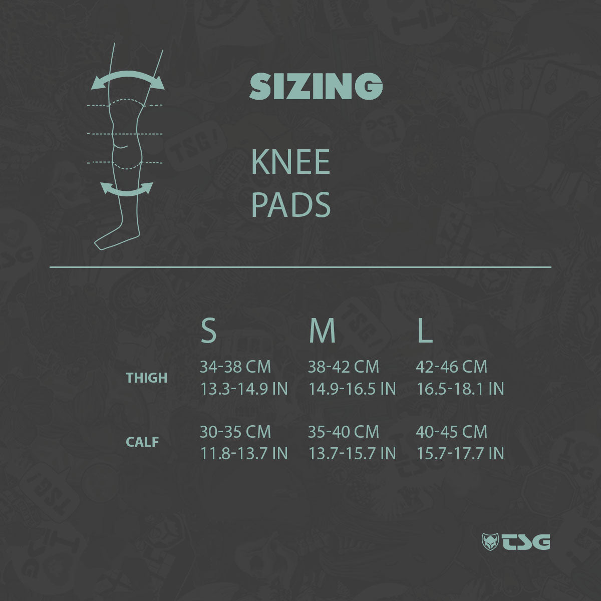 TSG All Terrain Knee Pads for Skateboarding