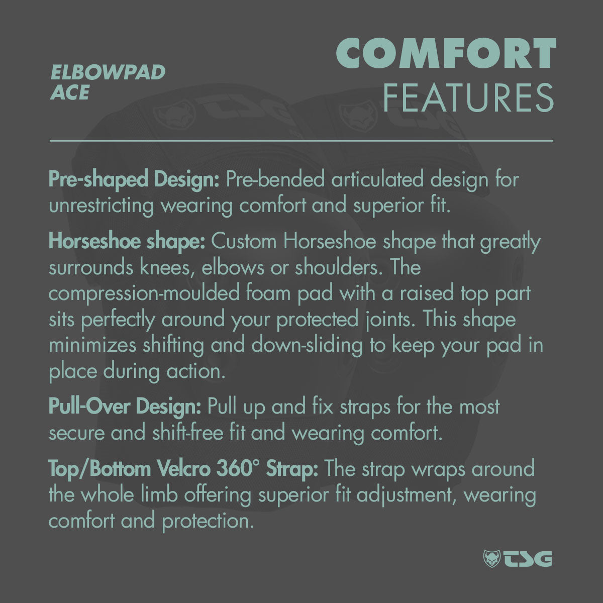 TSG Ace Elbow Pads - Premium Protection for Skaters