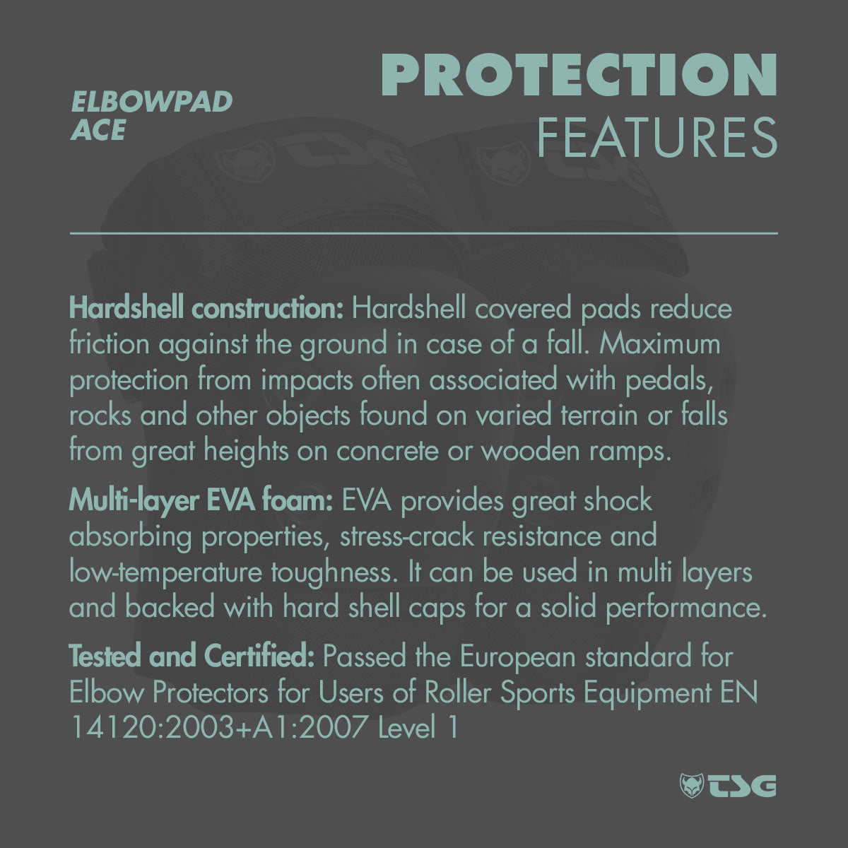 TSG Ace Elbow Pads - Premium Protection for Skaters