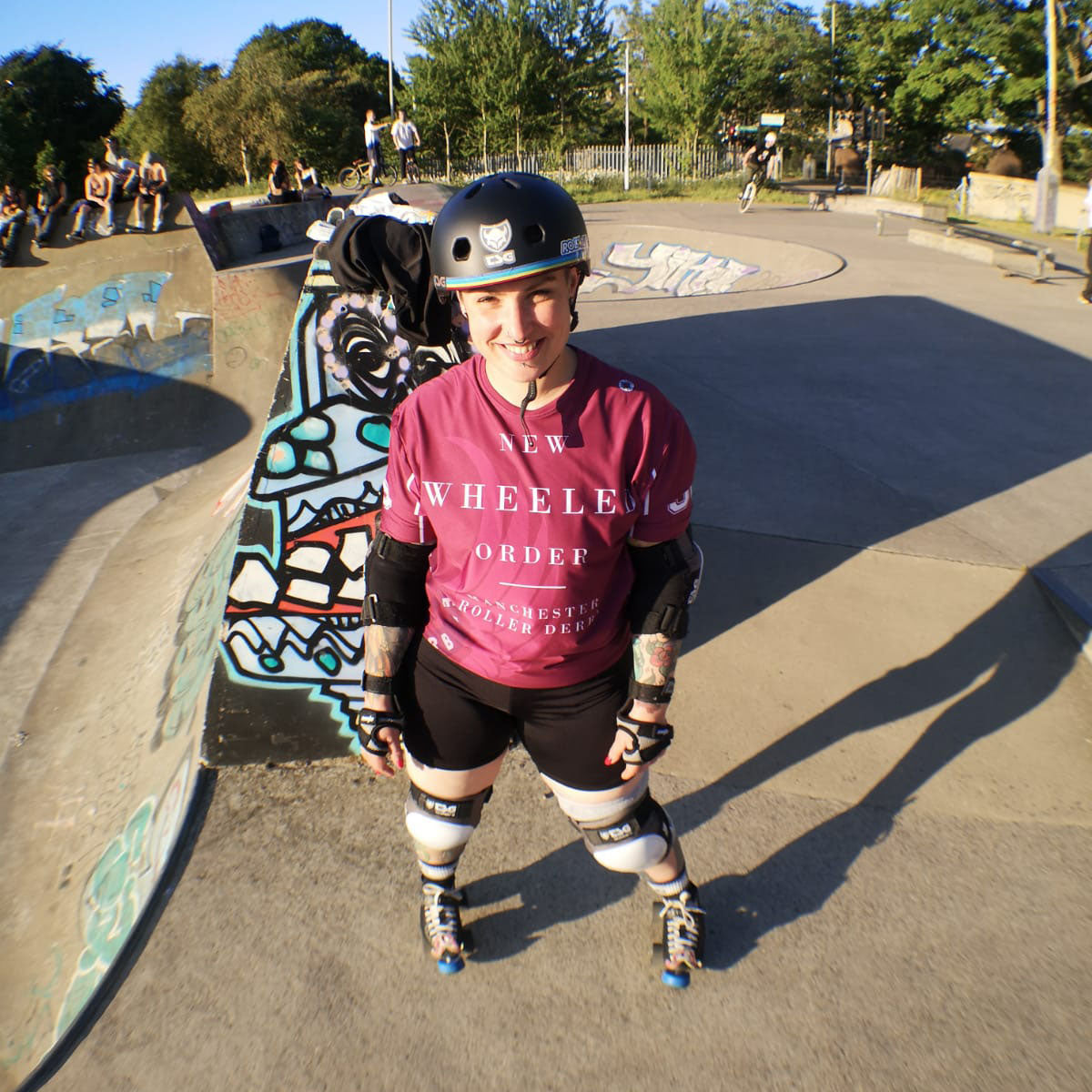 TSG Elbowpad Roller Derby 3.0 - Black