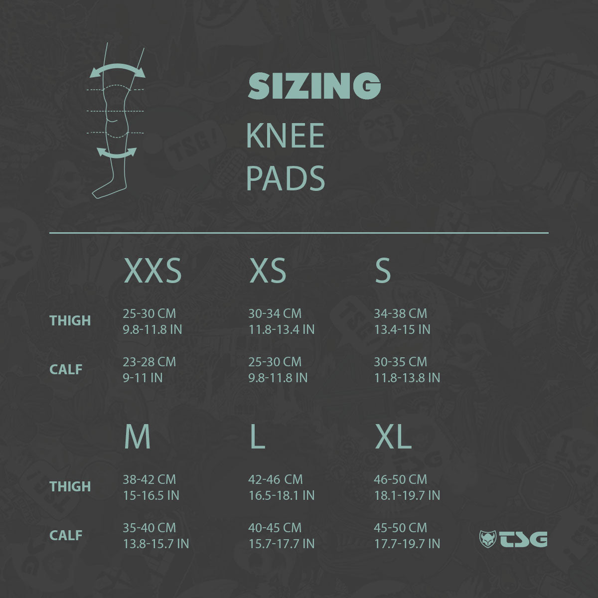 TSG - Kneepad All Ground (Skate Knee Pads) - Korvel