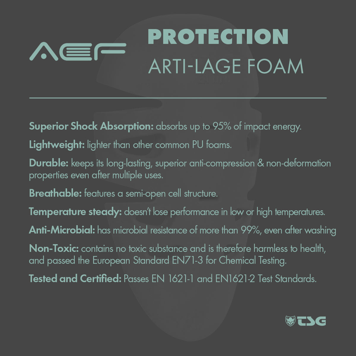 Shorts de protection TSG - Crash Pant A - Noir
