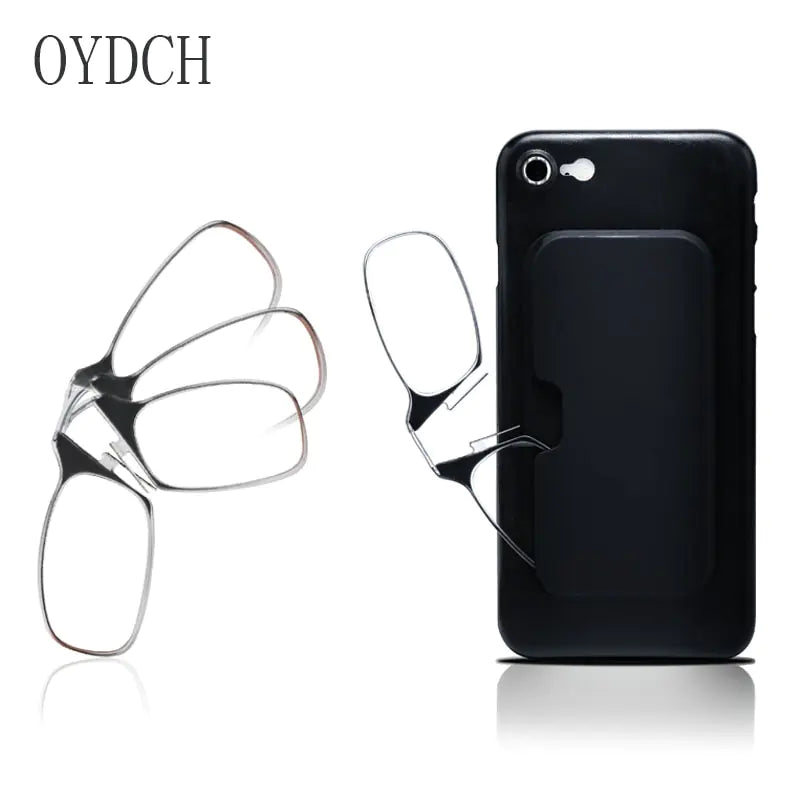 Legless Clamp Nose Reading Glasses - Stylish & Portable