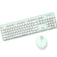 Ensemble de clavier sans fil à touches rondes