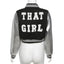 Chaqueta Varsity Cortada Metálica