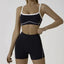 Conjunto de Yoga con Tirantes y Color Contrastante