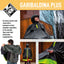 Tucano Urbano Bicycle Rain Cape - GARIBALDINA PLUS - Airborne Green