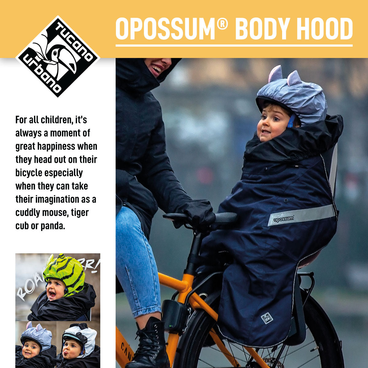 Tucano Urbano - OPOSSUM® Thermal Child Seat Cover & Hood Set - Korvel
