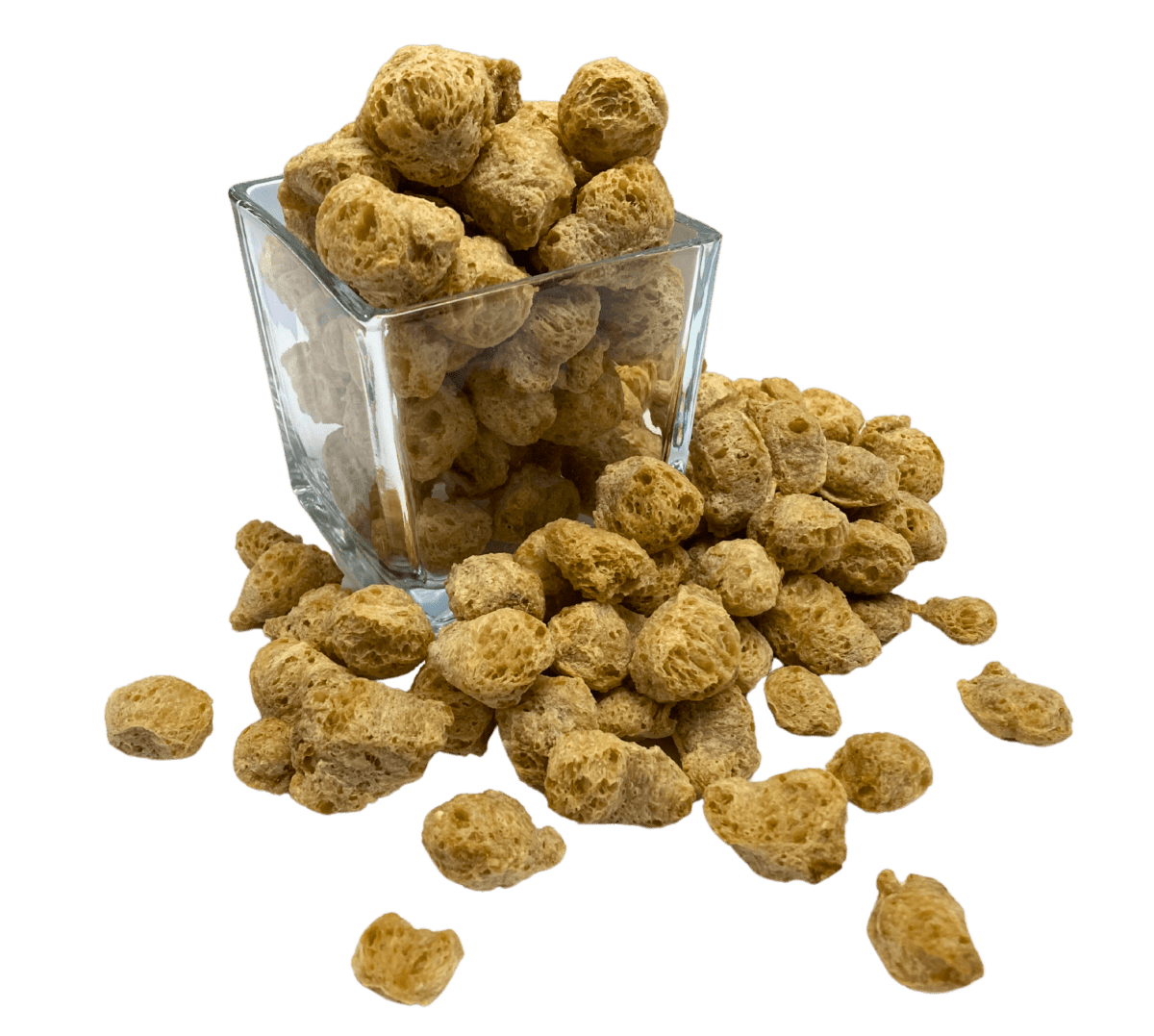 Non-GMO TVP Chunks - Flavorless, High-Protein Meat Alternative - Korvel