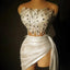 Conjunto de Falda de Cadena de Rhinestones Elegante