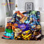 Couverture en Peluche Douce Pokemon - Confort Chaleureux et Vibrant