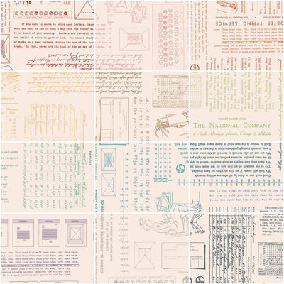 TYPE/ography 5" Stacker B - Premium Cotton Fabric Bundle