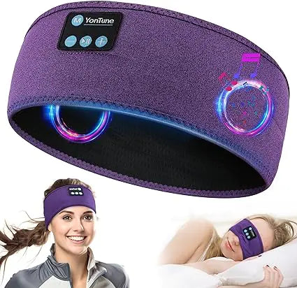 Casque de sommeil avec bruit blanc et haut-parleurs stéréo HD