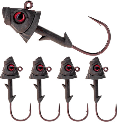 Reaction Tackle Tungsten Swimbait Jigs - 5-Pack