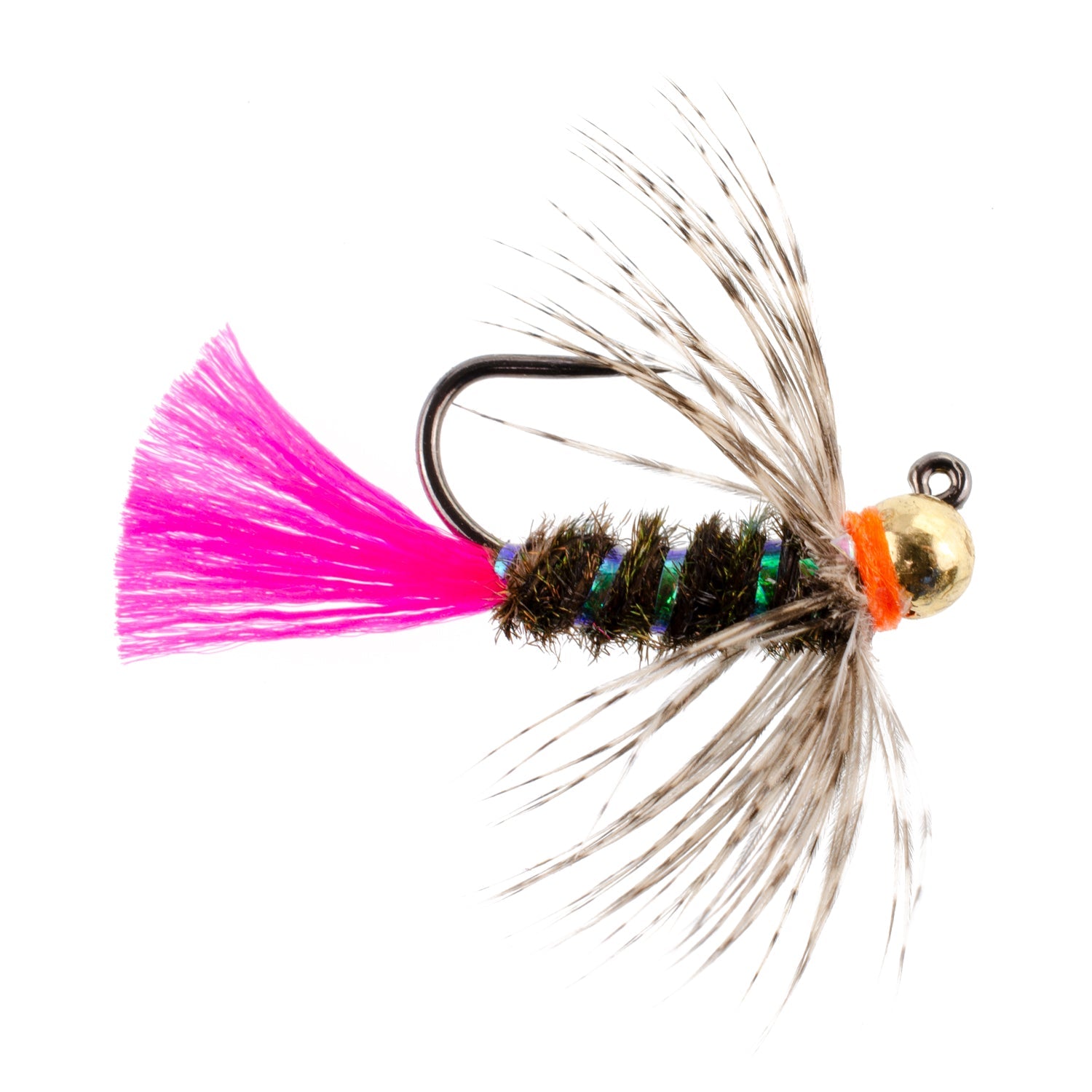 Premium Tactical Czech Nymph Fly Fishing Set - 12 Tungsten Bead Euro Nymphs - 6 Unique Patterns - Korvel