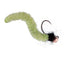 Premium Chartreuse Wormy Mop Fly Tactical Jig - Size 14 (Set of 6) - Korvel