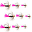 Tactical Tungsten Bead Nymph Fly Assortment - 9 Flies in Sizes 10, 12, 14 for Euro Fishing - Korvel