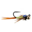 Set of 3 Tactical Tungsten Bead Jigs - Copper John Chartreuse Nymphs (Size 16) - Korvel