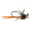 Premium Tungsten Bead Tactical Jig Flies - Copper John Czech Nymphs (Size 16, Set of 6) - Korvel