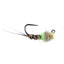 Premium Tactical Jigged Pheasant Tail Nymphs - Chartreuse - Size 14 (Set of 6) - Korvel