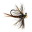 Premium Tungsten Bead Pheasant Tail Tactical Jig Flies - 12 Pack Size 14 for Euro Nymphing - Korvel