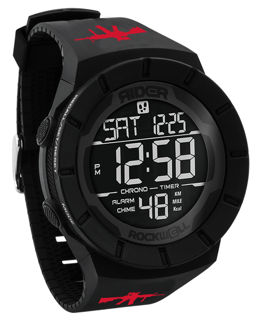 Coliseum Fit™ Tactical Recon Edition Watch (Phantom Black) - Korvel