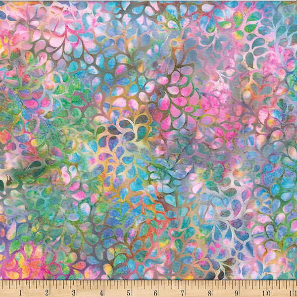 Taffy Bali Batik Droplets Tela de Algodón - 44"/45" por Yarda