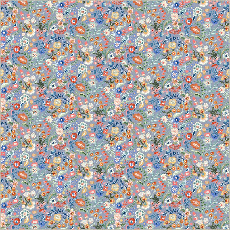 Tissu en coton délicat Florentin Tapestry - 43”/44” par yard