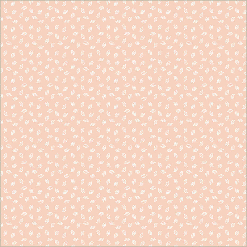 Tissu en coton Tapestry Petite Paisley Blush - 43"/44" par yard